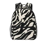 QAZWZML Zebra Animal Sac à dos pour ordinateur portable - Sac à dos léger pour voyage, randonnée, affaires, camping et salle de sport