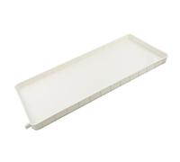 QAZXDRFG Bac de récupération pour climatiseur Portable, bac de récupération en Plastique épais intégré avec Tuyau, Universel, capacité de Charge élevée, Difficile à déformer, Blanc (Grand)