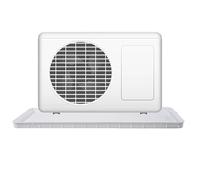 QAZXDRFG Bac de récupération pour climatiseur Portable, bac de récupération Universel pour évier, bacs en Plastique épais, Blanc (Grand)