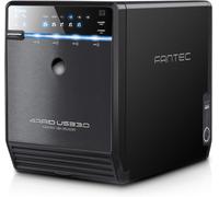 Qb-35Us3R Boîtier Pour Quatre Disques Durs Externes En Raid (Montage De 4 Disques Durs Sata De 3,5"" (8,89 Cm), Port Usb 3.0 Et Esata, Fonction Raid, Ventilateur De 80 Mm Asservi À La Température), No