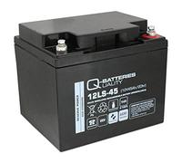 QBatteries 12LS-45 Batterie au Plomb Non tissée AGM VRLA avec VDS 12 V 45 Ah