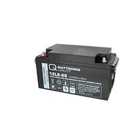 QBatteries 12LS-65 Grosse Pile Batterie au Plomb Non tissée 12 V 65 Ah AGM VRLA avec VDS