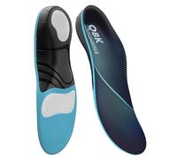 QBK Semelle Orthopédique, Semelle Antidérapante, adaptée aux personnes pesant plus de 220 lb, convient pour pied plat, douleur de la voûte plantaire et douleur au talon, Semelles Chaussure Confort, M