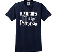 QBKCLP BINGIN A T.A.R.D.I.S. is My Patronus Parody T-T-Shirts à Manches Courtes (Medium)