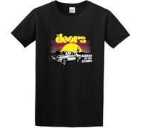QBKCLP ERSAN Men's The Doors Riders on The Storm Band O Neck T T-Shirts à Manches Courtes(Medium)
