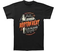 QBKCLP ERSAN Reverend Horton Heat Men's Live & Loud T-T-Shirts à Manches Courtes Black(Large)