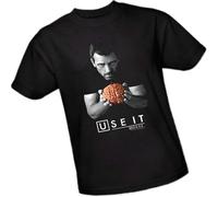 QBKCLP ERSAN Use It - House M.D. Adult T-T-Shirts à Manches Courtes(X-Large)