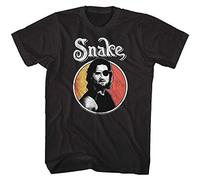 QBKCLP Escape from New York Snake Plissken Circle Men's T T-Shirts à Manches Courtes Kurt Russell Movie Top(X-Large)