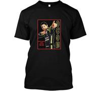 QBKCLP Esteban Ocon Classic T-T-Shirts à Manches Courtes Black and White and Other(Medium)