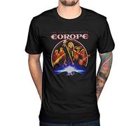 QBKCLP Europe The Final Countdown T-T-Shirts à Manches Courtes Wings of Tomorrow Walk The Earth(Large)