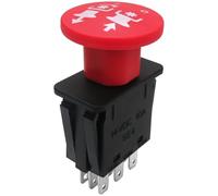 Qblahip Interrupteur de prise de force d'embrayage 8 bornes 10 A de remplacement 4174684 500016 430-528 pour Hysqvarna Z 254 Zero Turn/pour tracteur Husqvarna 54"