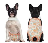 QBLEEV Couches hygiéniques lavables pour chien femelle avec bretelles réglables, culottes réutilisables pour chiens mâles en chaleur, couches pour chiots pour bouledogue français, taille M