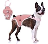 QBLEEV Culotte sanitaire pour chien avec suspension, sous-vêtements physiologiques pour animaux de compagnie, sous-vêtements confortables, réglables, en coton respirant, pour chiot bouledogue français