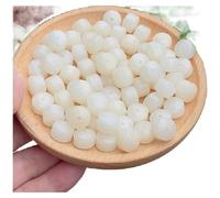 qbodp 100 Pièces Perles Pour Fabrication De Bijoux, Perles Bodhi Pour L'Artisanat, Accessoires De Décorations Artisanales, 8mm X 10mm