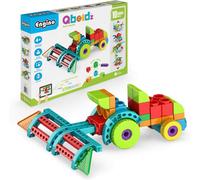 Qboidz Tracteur Agricole, Blocs De Construction À Partir De 4 Ans, Jouets Stem Pour Garçons Et Filles, Jouets De Construction, Jouets Éducatifs Préscolaires Combinant Plaisir Avec Science