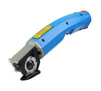 QBREZA Micro Ciseaux Électriques Poussée À La Main Électrique Couteau Rond sans Fil Cutter 600 RPM 35 W Cutter Tissu Cuir Ciseaux Électriques 100~240 V Outils De Couture