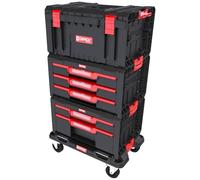 Qbrick Ensemble de tiroirs sur Plateforme à roulettes Qbrick System Pro Drawer Workshop Set 2 - Ensemble d'outils Complet - Grande mobilité - Conception Fonctionnelle - Accès Facile aux Outils