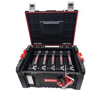 Qbrick System Boîte à outils modulaire 5987 4256 – 19L Étanche 10 compartiments amovibles Noir