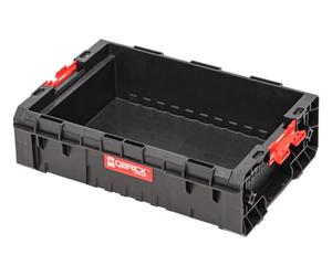 Qbrick System Boîte À Outils Vide Caisse À Outils Boîte De Rangement 450 x 310 x 130 mm Noir Rouge PRO Box 130 2.0