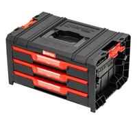 Qbrick System Boîte À Outils Vide Caisse À Outils Boîte De Rangement 450 x 310 x 244 mm Noir Rouge PRO Drawer 3 Toolbox 2.0 Basic