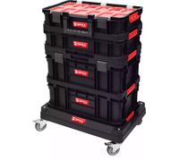 Qbrick System Kit de caisse à outils 7 en 1 avec plateforme et organisateur