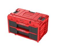 QBRICK SYSTEM Malette Outils Boîtes à Outils Valise ONE Drawer 2 Toolbox 2.0 RED Ultra HD Rouge 587 x 380 x 340 mm