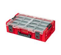 Qbrick System ONE Organizer 2XL 2.0 MFI RED ULTRA HD empilable 582 x 387 x 131 mm 13,5 l IP66 avec insert en mousse