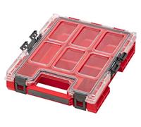 QBRICK SYSTEM Malette Outils Boîtes à Outils Valise ONE Organizer M 2.0 RED Ultra HD Rouge 275 x 375 x 95 mm