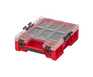 QBRICK SYSTEM Malette Outils Boîtes à Outils Valise ONE Organizer M Plus 2.0 MFI RED Ultra HD Rouge 275 x 375 x 130 mm