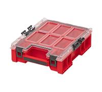 QBRICK SYSTEM Malette Outils Boîtes à Outils Valise ONE Organizer M Plus 2.0 RED Ultra HD Rouge 275 x 375 x 130 mm