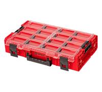 QBRICK SYSTEM Malette Outils Boîtes à Outils Valise ONE Organizer XL 2.0 Long Bin RED Ultra HD Rouge 600 x 400 x 145 mm