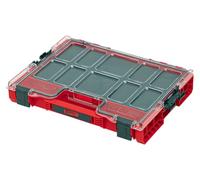 QBRICK SYSTEM Malette Outils Boîtes à Outils Valise PRO Organizer 200 MFI RED Ultra HD Boîte De Tri De Gamme De Vis Rouge 460 x 370 x 105 mm