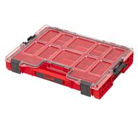 Qbrick System PRO Organizer 200 RED ULTRA HD empilable 452 x 296 x 79 mm 6 l IP54 avec 8 compartiments