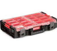 Qbrick System ONE Organizer XL 2.0 empilable 582 x 387 x 131 mm 13,5 l IP66 avec 6 inlays et 6 cloisons de séparation