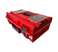 Qbrick System ONE 200 2.0 Profi RED ULTRA HD Custom Mallette à outils modulaire Organiseur 585 x 385 x 190 mm 15,4 l empilable IP66