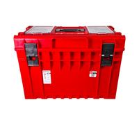 Qbrick System ONE 450 2.0 PROFI RED ULTRA HD Custom Mallette à outils modulaire organisateur 585 x 385 x 420 mm 52 l empilable IP66