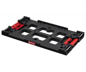 Qbrick System One Adapter Multi - Plaque de Montage - 580x325x70mm - Capacité de Charge maximale 100kg - Connecteurs pour Les Lignes QS One, QS Two, QS Prime et QS Pro