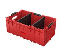 Bac gerbable - Qbrick System - ONE Box 2.0 Plus - 35L - Rouge - Inserts M8
