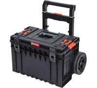Qbrick System ONE Cart 2.0 Trolley 641 x 485 x 660 mm 52 l IP66 chargeable 100 kg empilable avec double poignée télescopique en aluminium