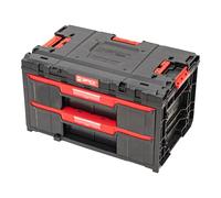 Boîte à outils - QBRICK SYSTEM - ONE Drawer 2 Toolbox 2.0 - 2 tiroirs - 29 l - Noir