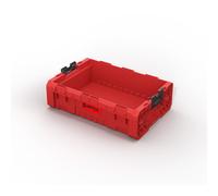 Qbrick System Conteneur empilable personnalisé PRO Box 130 2.0 Rouge Ultra HD 450×310×151 mm 9 l