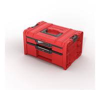 Qbrick System Boîte à outils PRO Drawer 2 Rouge 450 x 310 x 244 mm 14 l