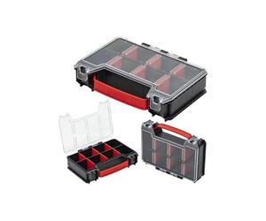 Qbrick System Pro Organizer Organiseur Multi-boîtes à Outils - Compatible avec Pro et TWOStructure Durable et matériau Durable - Cloisons Amovibles