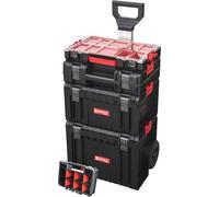 QBRICK System PRO Set 5v1 - Chariot, boîte à outils, caisse à outils, Organizer 100 et Organizer Multi