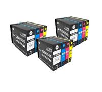 QBVHAEPY 2 Set 3 Set 1 Set Plus 1BK PGI2500XL PGI 2500XL Compatible avec LA CARTRIDE DE L'ENK IB4050 IB4150 MB5050 MB5150 MB5350(3 Set)