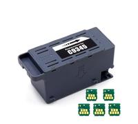 QBVHAEPY Boîte de réservoir d'entretien C9345 C12C93459 Compatible avec WF-7820 WF-7840 L8050 L8180 L8160 L15158 L15168 L15150 L15160 L6558 6578 ST-C8000 Impriner(Tank with Chip)