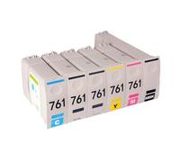 QBVHAEPY Cartouche à Encre Compatible Compatible avec 761 Chip Works with T7100 T7200 Printers Plein d'encre pigmentaire(1 PCS Yellow)