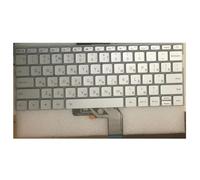 QBVHAEPY Clavier Russe argenté rétro-éclairé Compatible avec 13. Modèle de carnet de 3 Pouces AIR 9ZND7BW001 49009U070D01 MK10000005761