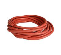 QBYRSSS Joint d'étanchéité en Mousse de Silicone, Rouge, 2 m, Rond, Solide, Isolant, pour Joints d'étanchéité, diamètre 13 mm