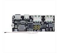 QC4.0/3.0 LED Dual USB 5V Mobile Power Bank 18650 Charging Module, A
